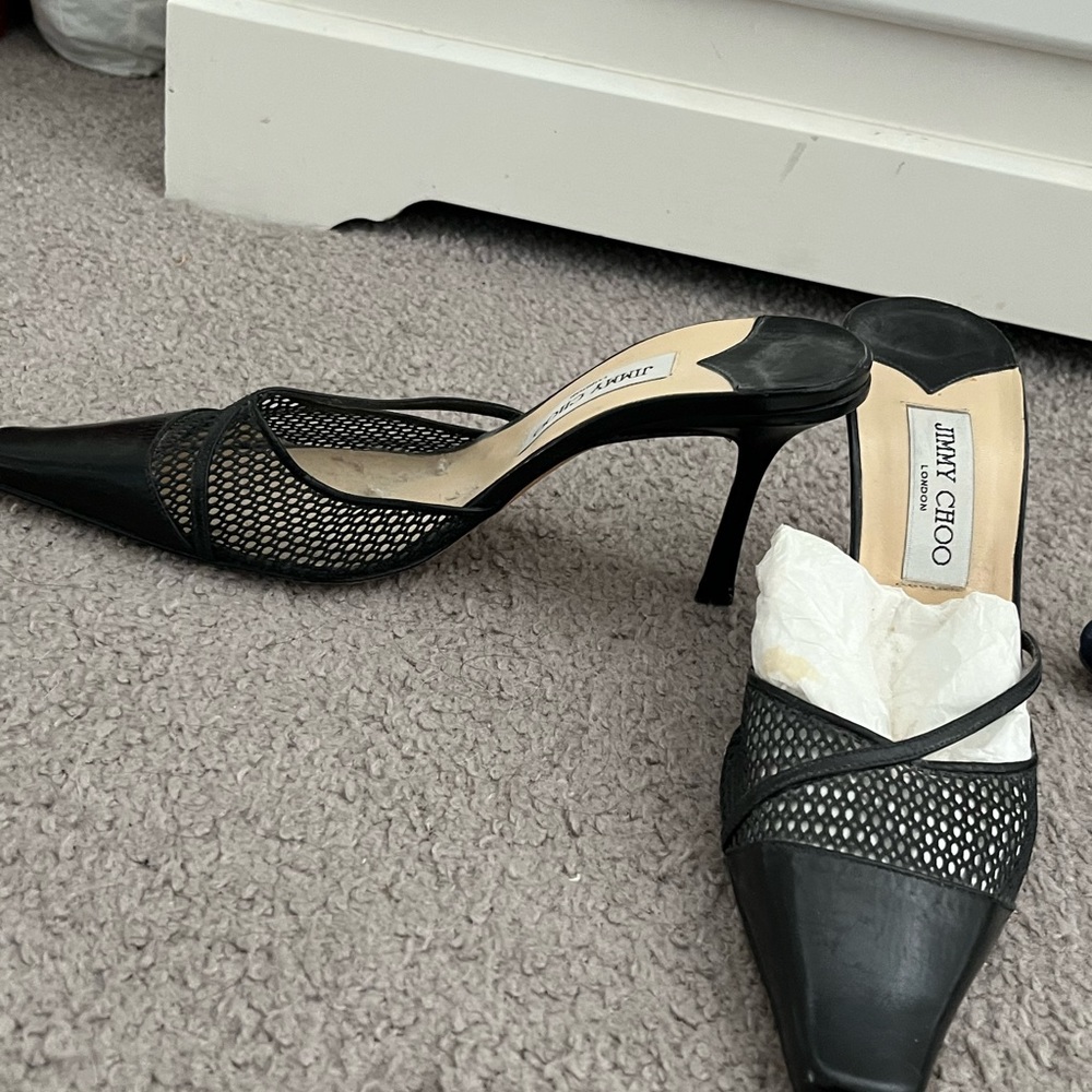 New Jimmy Choo black pumps